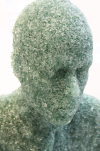 Picture of "Shattered Glass Sculpture" by Daniel Arsham